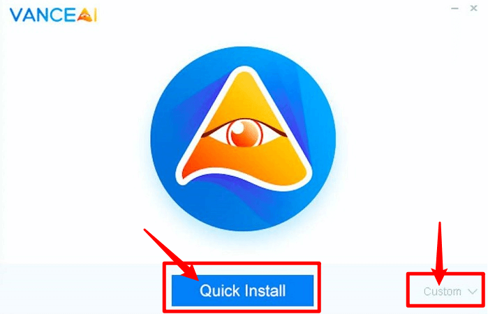 インストレーション-VanceAI