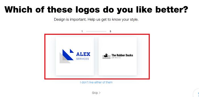 choose-logo-styles-on-wix-logo-maker