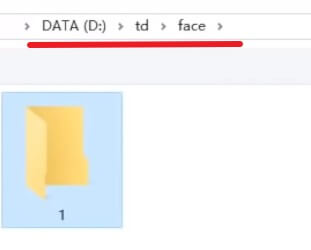 フォルダー１を作成