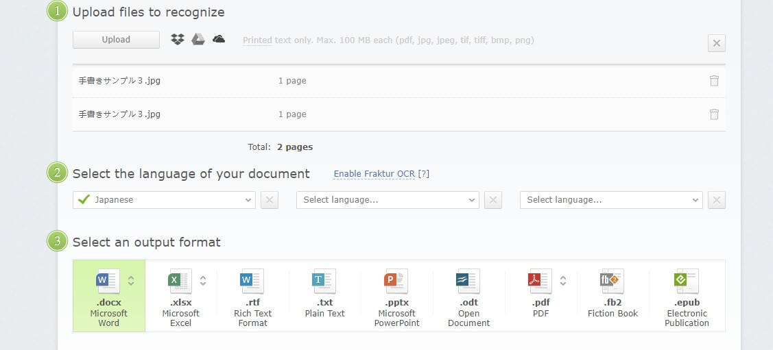 ABBYY FineReader Online