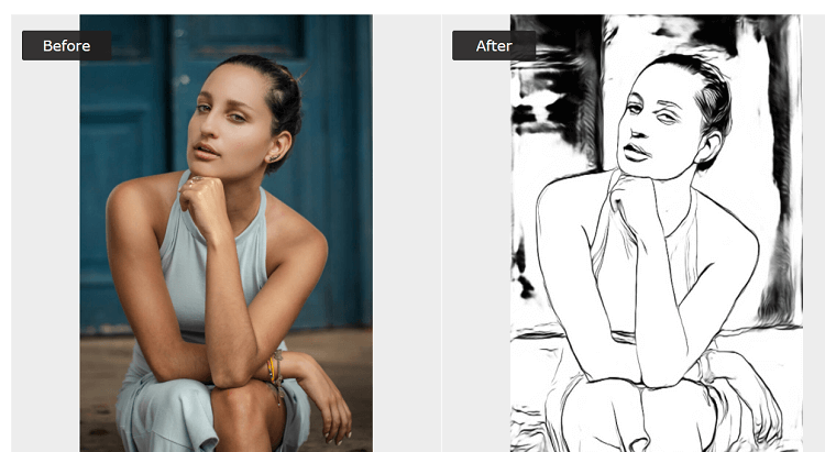 Photo to Sketch | Free Image to Sketch Converter Online - Media.io