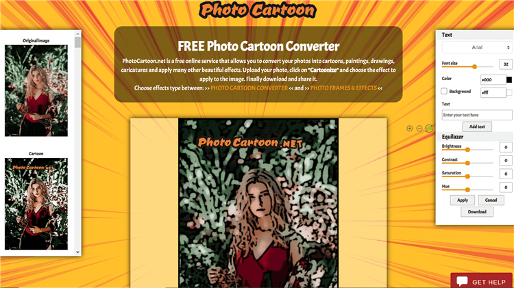 photo-cartoon AI cartoonizer review