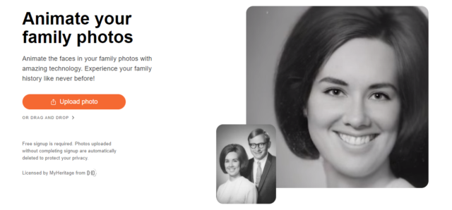 Depp Nostalgia from MyHeritage