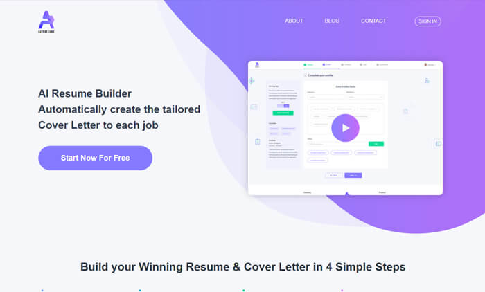 AI resume builder