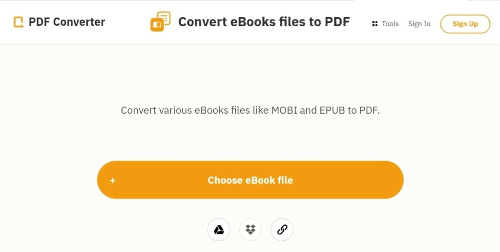 convert PDF to EPUB with PDF Converter