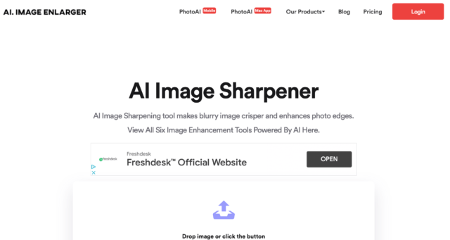 AI Image Sharpener