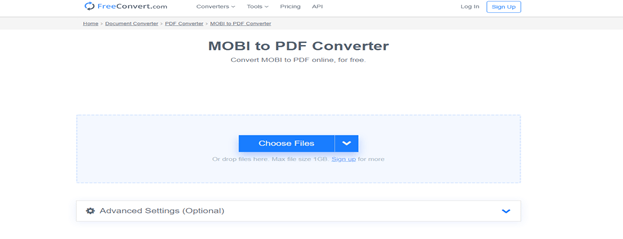 mobi to pdf_free convert