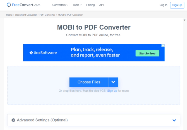 pdf to mobi_freeconvert