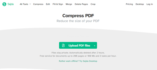 pdf compressor_sejda