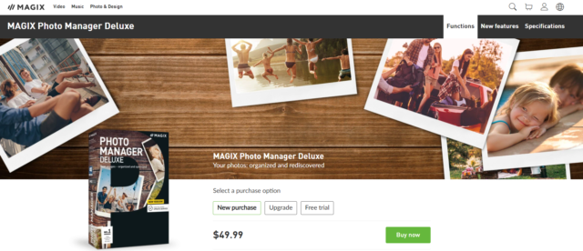 photo management software_magix manager deluxe