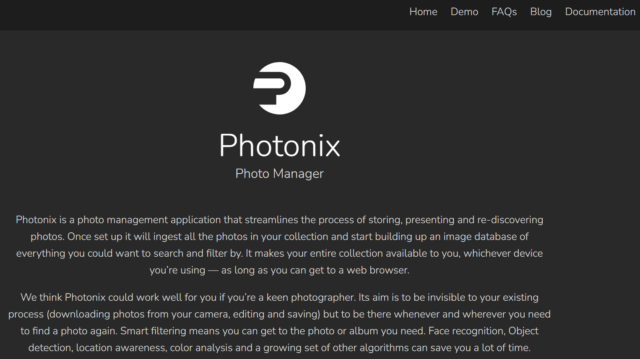 photo management software_photonix photo manager