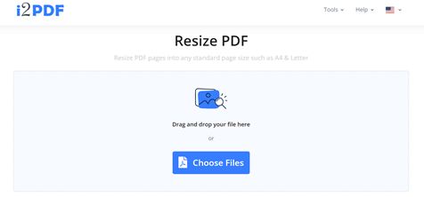 resize pdf page_i2pdf