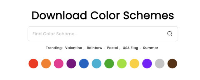 SCHEME COLOR
