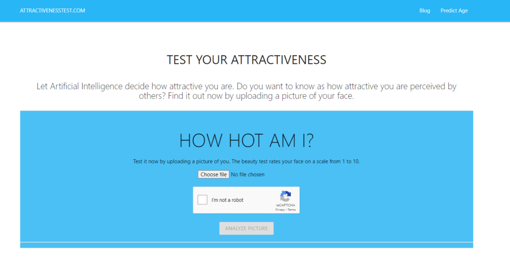 Attractiveness Scale Know How Attractive You Are with AI