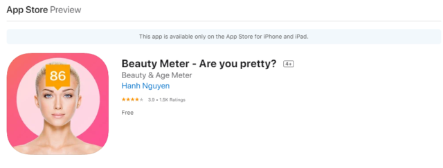 Beauty Meter - Are you pretty