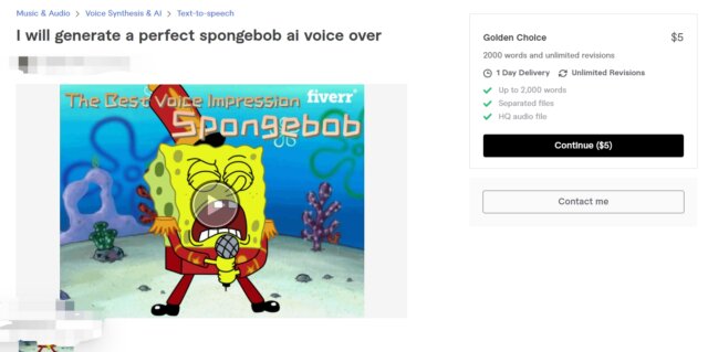 SpongeBob voice generator