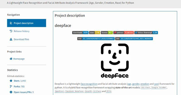 face tracking_deepface