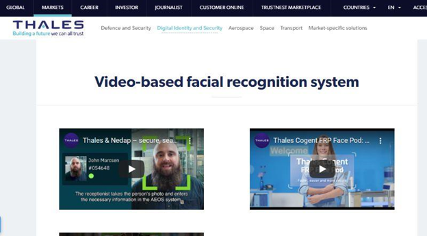 face tracking_thales group