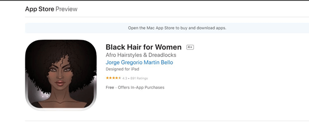Black Hair for Women