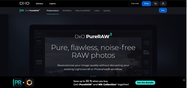 DXO Pure RAW