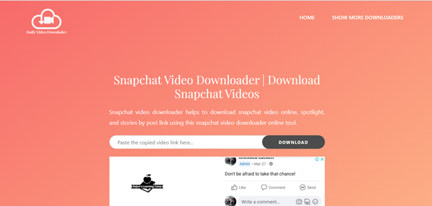 Daily video downloader