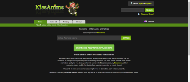 anime planet alternatives_KissAnime