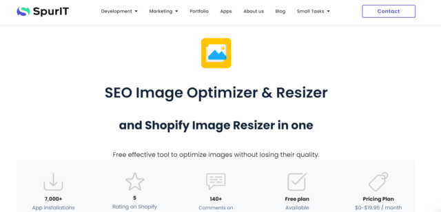 shopify image resizer