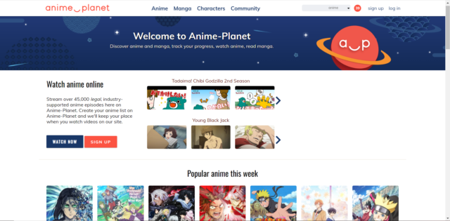 anime planet