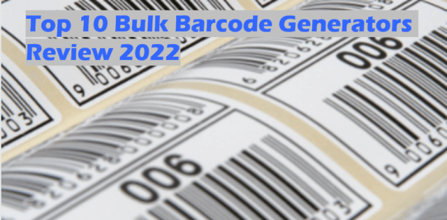 bulk barcode generator