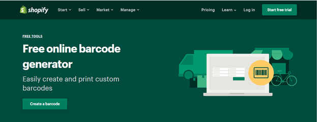 shopify barcode generator