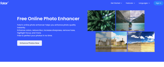 Fotor Image Enhancer