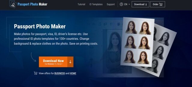 Passport Photo Maker.
