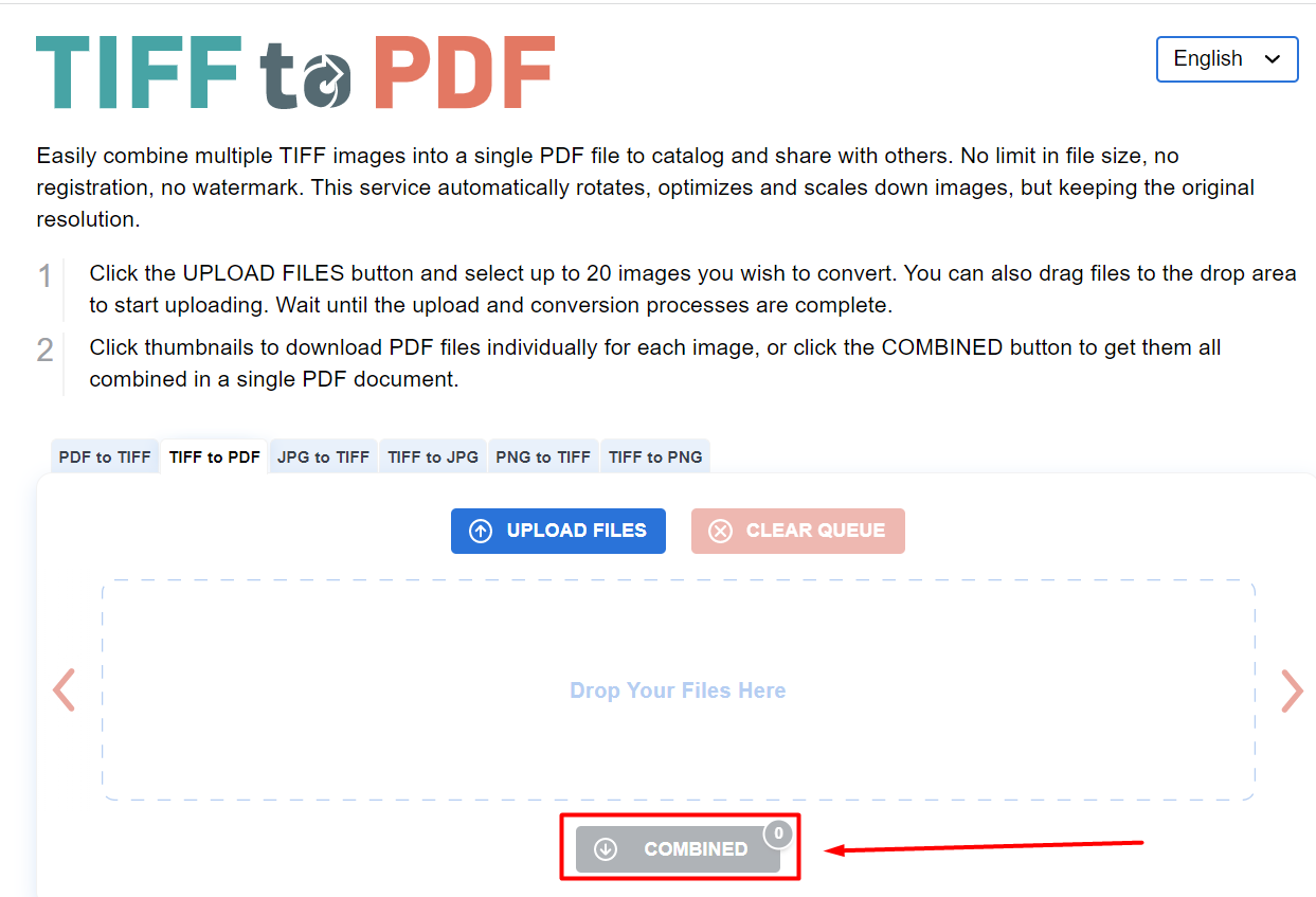 How to Convert Tiff to Pdf Online