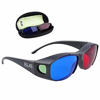 BIAL Red-Blue 3D Glasses