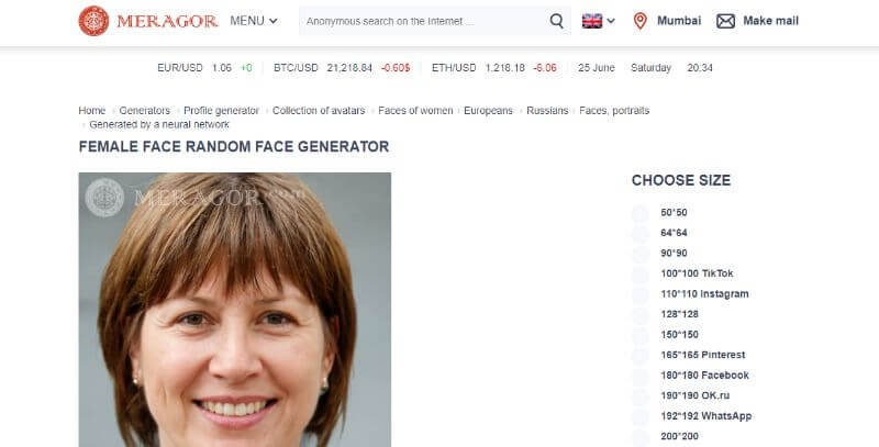 Top 8 Random Face Generators