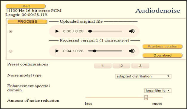 Audiodenoise