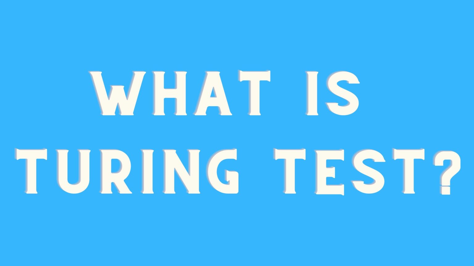 The Turing Test Is On The Way Out As New AI Is Emerging