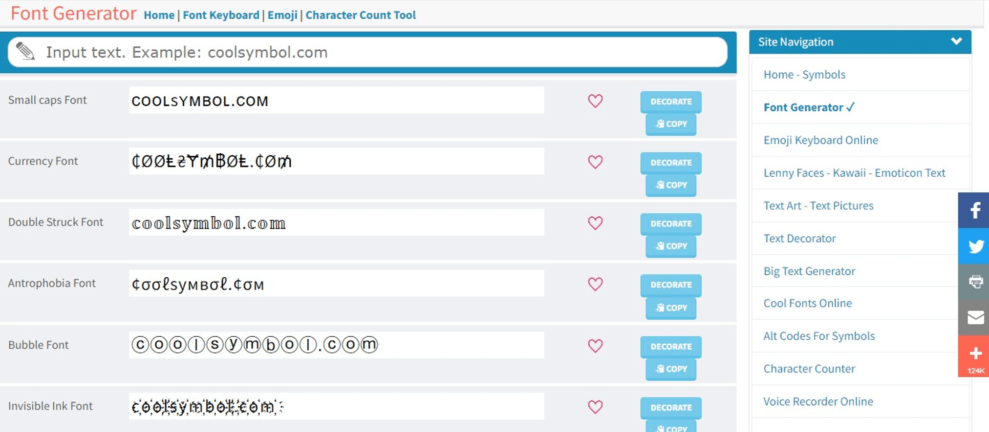 Top 10 Font Changers Online Just Copy and Paste