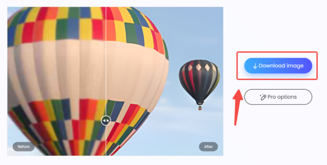 download-step-how-to-unblur-image-with-picwish