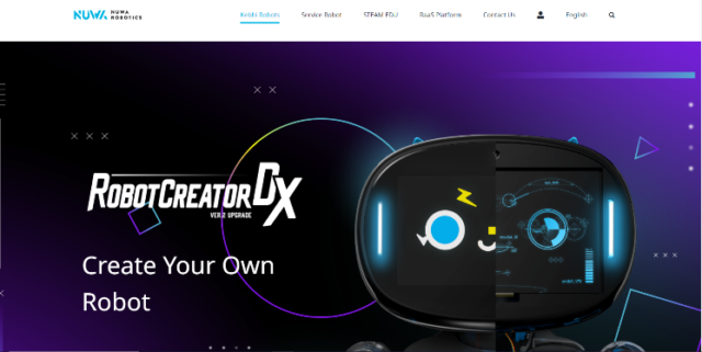 Robot Creator DX Website