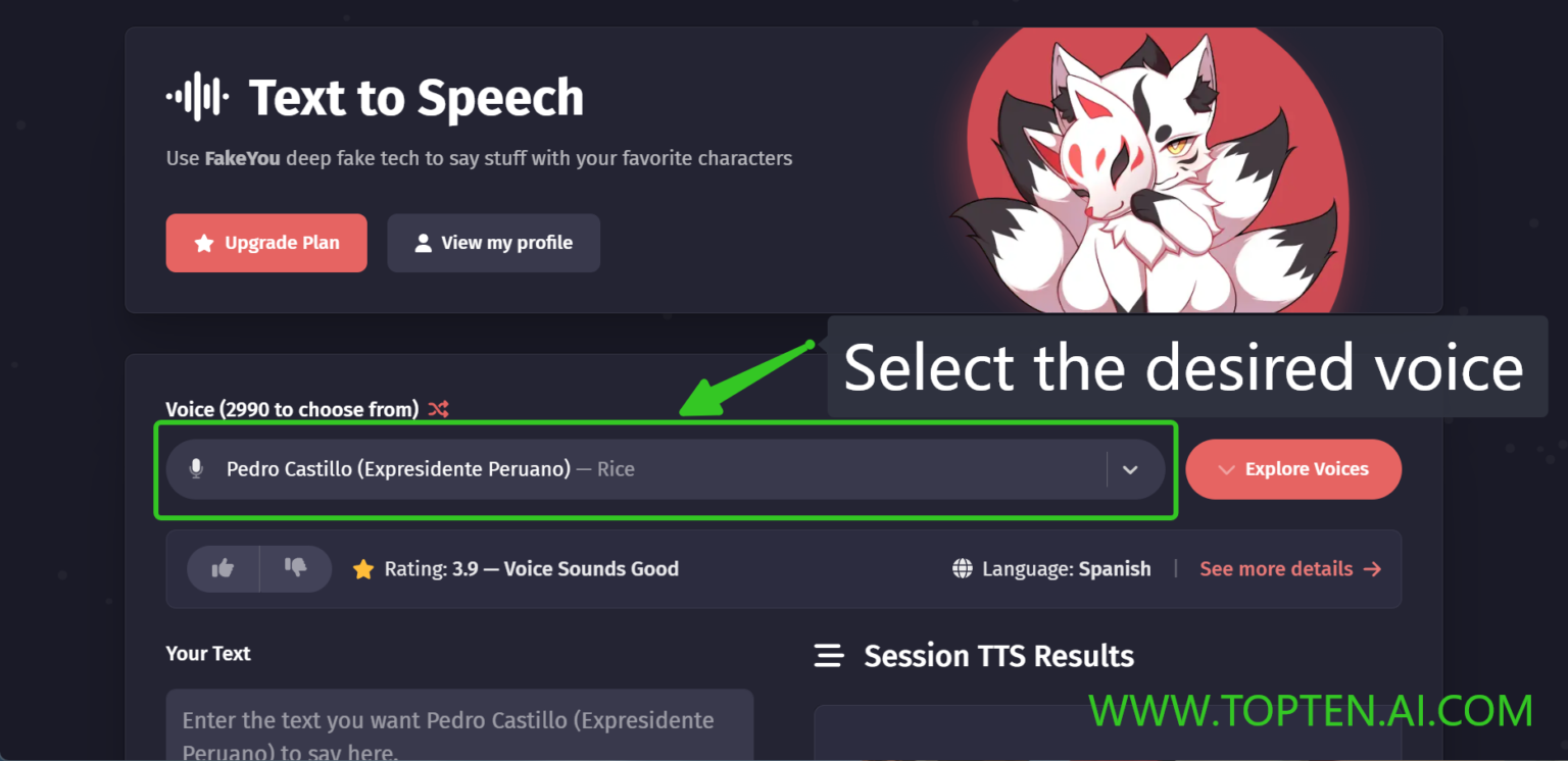 InDepth Review of FakeYou The AI Powered Text To Speech Tool