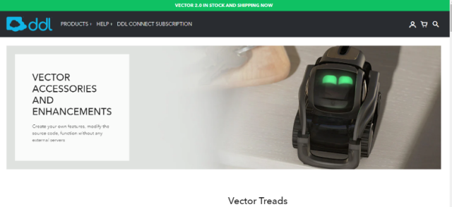 Vector Robot Website