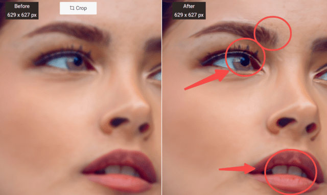before and after effect of vance ai image enhancer