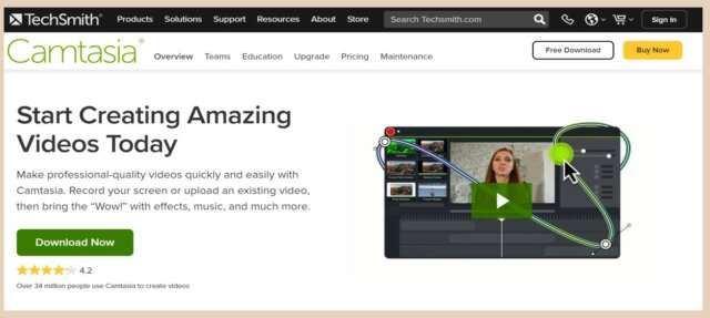 Camtasia screen recorder