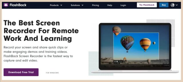 FlashBack screen recorder