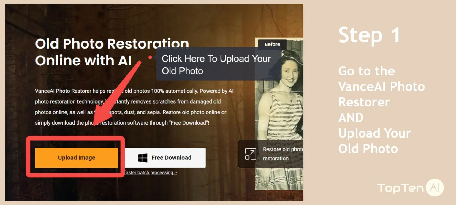 VanceAI Photo Restorer The Easy Way to Bring Your Old Photos Back to Life