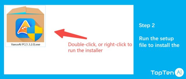how to use vanceai pc review step 2