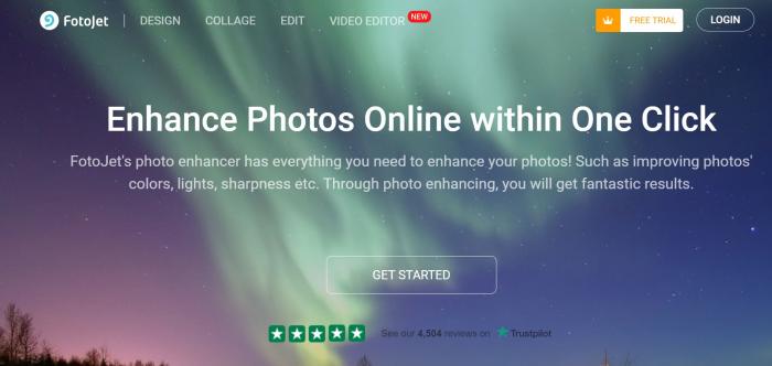 Fotojet Image Enhancer