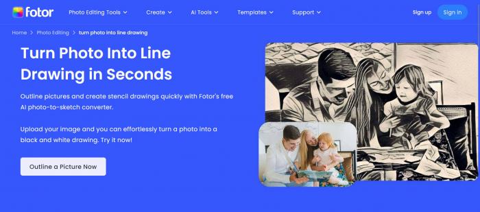 Fotor Picture Outliner Review