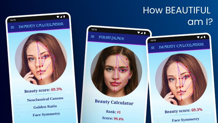 Beauty Calculator Pretty Scale